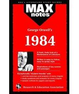 Maxnotes Literature Guides: 1984 by Karen Brodeur and George. Orwell (19... - $4.94