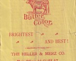 Vtg Early 1900s Alderney Butter Color Advertising Brochure Pamphlet - $23.71