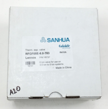 Sanhua RFGF05E-6.0-783 Expansion Check Valve (TXV) 3.5t to 5t R410A new ... - £75.18 GBP