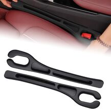 Reversible Car Seat Gap Organizer: Stylish Anti-Drop Storage for Auto In... - $28.66