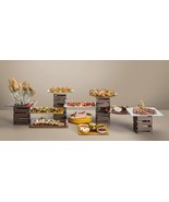 BUFFET RISERS BUFFET DISPLAY DECOR BAR DISPLAY DECOR HEAVY DUTY CATERING... - $894.96