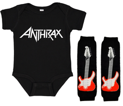 Anthrax Onesie Outfit Bodysuit Shirt Set - $24.64 CAD+