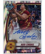 AUDI CROOKS 2024-25 Bowman Chrome U Prospect Autograph Stealth Refractor... - $142.54