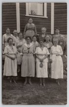 RPPC Group Of Old Ladies Women c1930 Real Photo Postcard K30 - £7.95 GBP