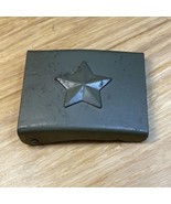 Vintage Unsigned Star Military Belt Buckle Militaria KG JD - €17,19 EUR