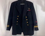 Canada Military Service Dress Jacket 1969 Navy Blue Submariners Patch Vtg - $69.98