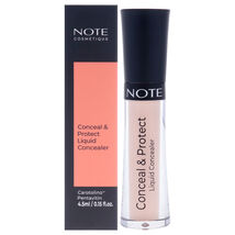 Conceal and Protect Liquid Concealer - 04 Porcelain by Note Cosmetique f... - $13.49