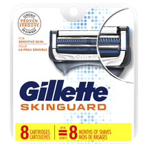 Gillette SkinGuard Mens Razor Blade Refills for Sensitive Skin, 8 ct - £20.77 GBP