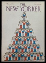 COVER ONLY The New Yorker March 6 1978 Teamwork by John Norment No Label - £11.30 GBP