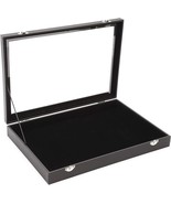 Black Velvet Jewelry Display Case For Rings, Bracelet And Necklace, 14 X... - £24.83 GBP