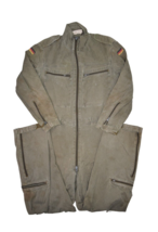Vintage German Military Coveralls Mens S Flying Jumpsuit Olive Bundeswehr - £34.28 GBP