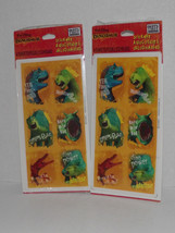 2 Packs Walt Disney Dinosaur Stickers 4 Sheets Each Pack Aladar Hallmark New (M) - £13.91 GBP