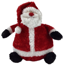 Russ Santa Clause Cringle Plush Stuffed Animal Christmas Roll Poly Squishy Soft - £10.34 GBP