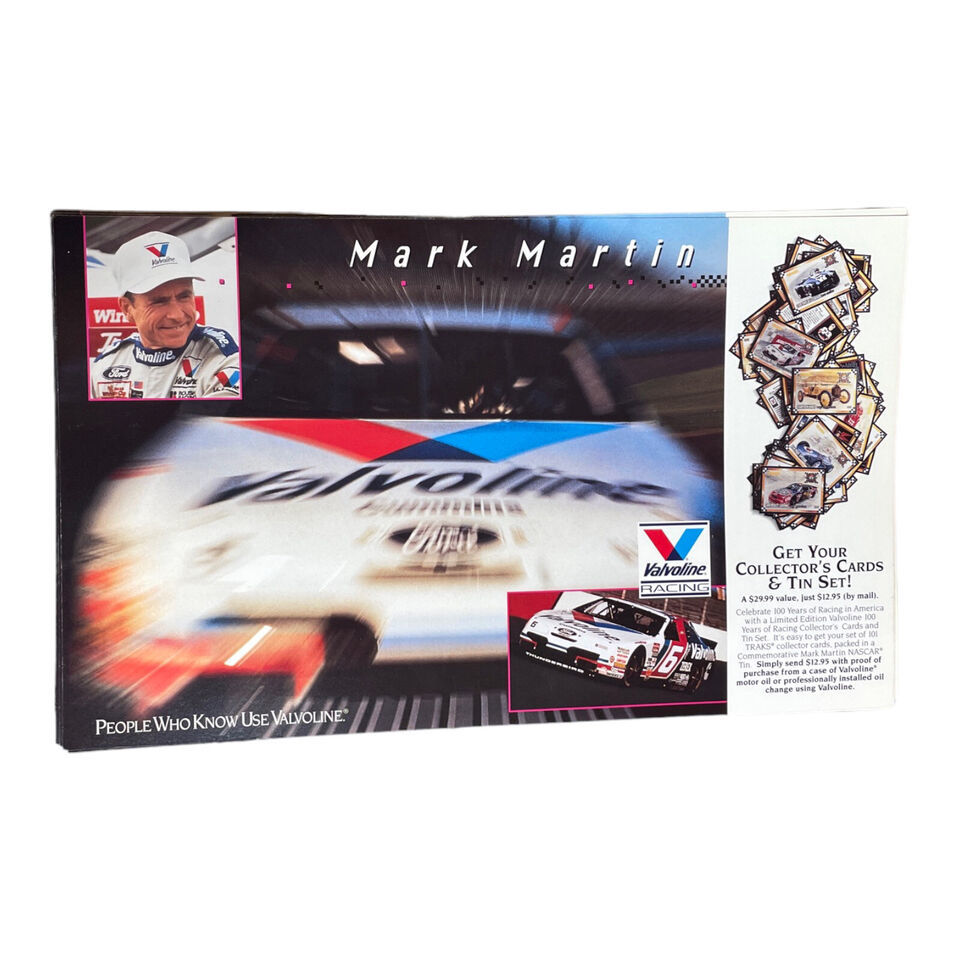 Primary image for Mark Martin Hero Card Valvoline 1995 NASCAR