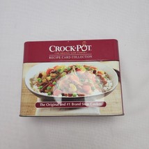 Tin Recipe Box Crock-Pot with recipe cards - £10.20 GBP