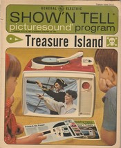 Treasure Island Show &#39;N Tell Picturesound Program 1964 Vintage ST 115 - £7.77 GBP