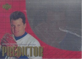 1997 Upper Deck Predictor Exchange Roger Clemens 30 Blue Jays - £1.99 GBP