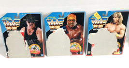 1991 WWF Hasbro Series 3 MOC Cards Only Hulk Hogan Texas Tornado Sgt. Slaughter - £75.05 GBP