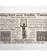 Ceylon And India Tea 1897 Advertisement Victorian Economical Beverage DW... - €17,21 EUR Ceylon And India Tea 1897 Advertisement Victorian Economical Beverage DW... - €17,21 EUR