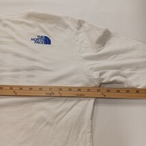 The North Face T-Shirt Men's Large White USA Flag Long Sleeve Crew Neck Cotton image 9