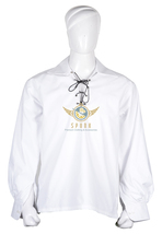 Scottish Highland Ghillie Kilt Shirt Traditional Style White Jacobite Shirt  - £37.96 GBP