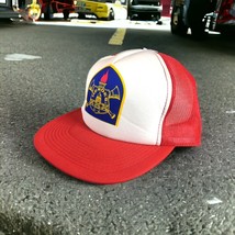 Vintage Capitol Heroes SnapBack Mesh Trucker Hat Washington DC Cap White... - $213.80 MXN