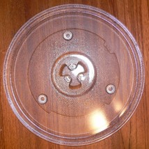 10 1/2&quot; OSTER GAEMU1000P23 Clear Microwave Replacement Plate Used Clean - $14.69