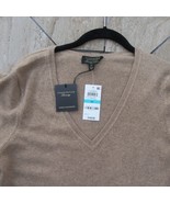 Charter Club 100% Cashmere Women&#39;s V-Neck Long-Sleeve Sweater OX - $44.55