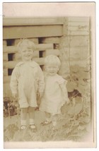 Real Photo Postcard (RPPC) - Two Young Children, Very Cute Great Express... - £6.13 GBP