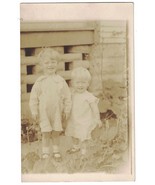 Real Photo Postcard (RPPC) - Two Young Children, Very Cute Great Express... - £6.02 GBP