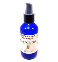 Organic Castor Oil 4 Oz Treatment Pump, 100% Pure and Cold-Pressed. Pref... - £12.50 GBP