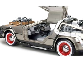 DMC DeLorean Time Machine Stainless Steel &quot;Back to the Future: Part III&quot; (1990) - £144.78 GBP