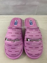 NEW! Women&#39;s Champion® Motel Script Slippers Pink 9W - £6.93 GBP