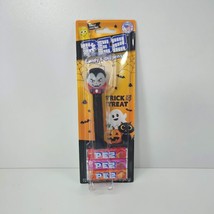 Halloween PEZ Candy Dispenser Vampire with 3 Flavored Candies - $7.91