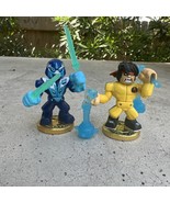 (Lot of 2) Moose Akedo Ultimate Arcade Warriors Turbo Chux Lee &amp; Cold Spike - $20.58 CAD