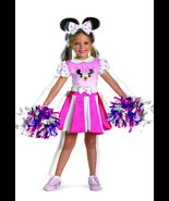 Minnie Mouse Cheerleader Costume - Toddler Small - $1,997.30 MXN