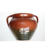 Earthenware Rustic Сlay Pottery Glazed Pot Jar Planter Vase Primitive Ho... - €56,14 EUR