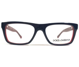 Dolce &amp; Gabbana DG3205 1872 Petite Eyeglasses Frames Blue Red Square 47-... - £58.33 GBP
