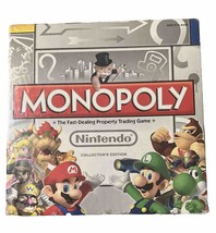Monopoly Nintendo Collector&#39;s Edition Hasbro 2011 NEW Sealed Plastic WEAR-READ - £29.97 GBP