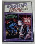 Horror Double Feature The Curse of Frankenstein  Taste the Blood of Drac... - £11.36 GBP