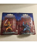 New Master of the Universe He-Man &amp; Skelator Mini 2.5&#39;&#39; Plastic Figurines - $13.37 CAD