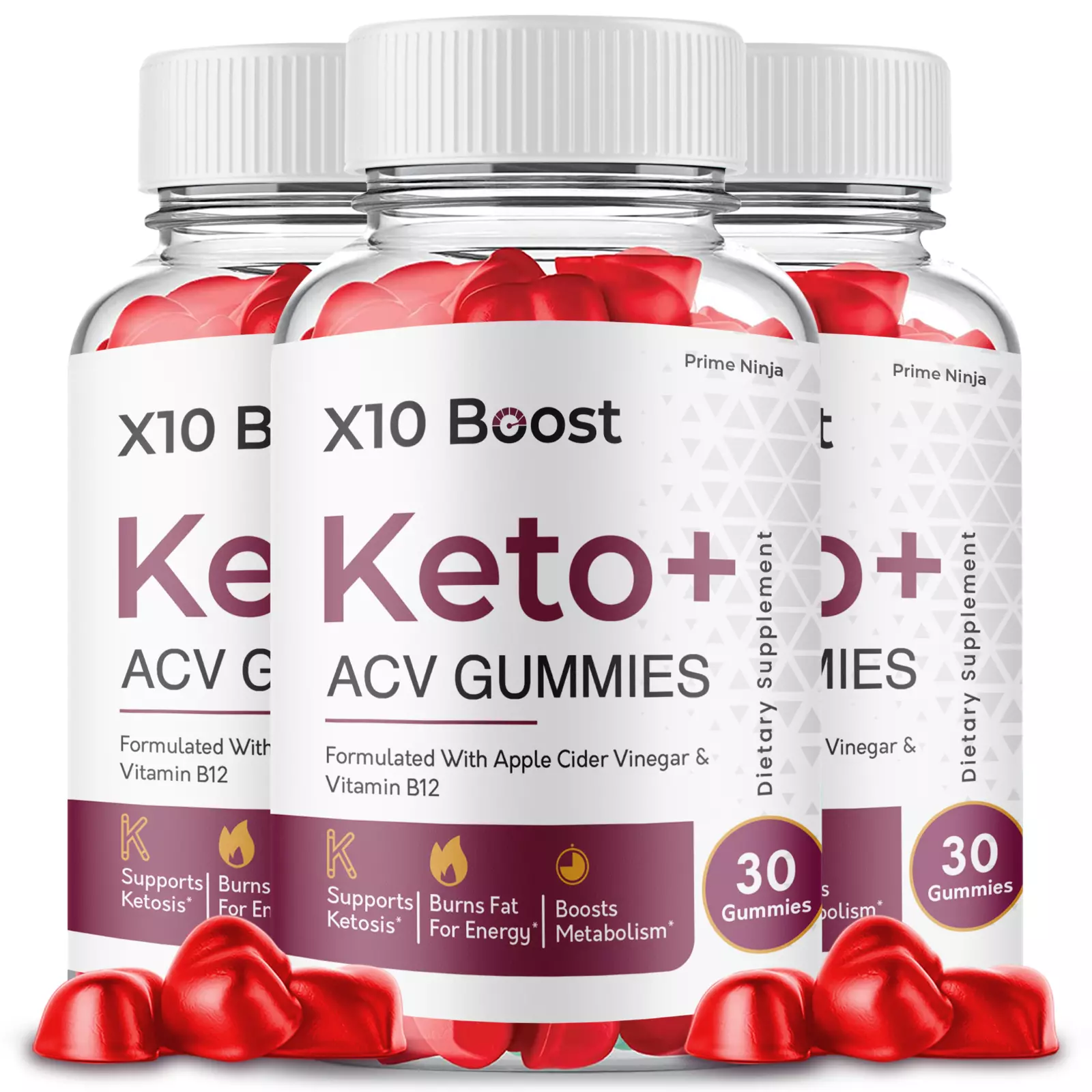 X10 Boost Keto ACV Gummies, X10 Boost Gummies Maximum Strength Official ( 3 ) - £62.94 GBP