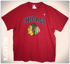 NWT Chicago NHL Hockey Team Blackhawk Red Patrick Kane 88 Jerzees T-Shir... - £19.69 GBP