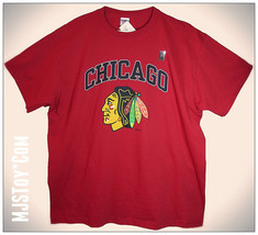 NWT Chicago NHL Hockey Team Blackhawk Red Patrick Kane 88 Jerzees T-Shirt XL/2XL - £18.77 GBP