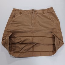 Eddie Bauer Women's Brown Cotton Denim Skirt Size 14 Waist 36" image 14