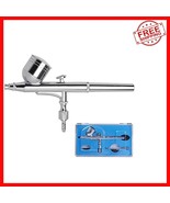 0.3mm Dual-Action Gravity Feed Airbrush Kit - Perfect for Artists and Ho... - $538.81 MXN