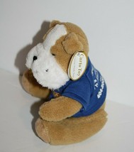 Curto Bulldog Plush ROOF ROOF T Shirt 6&quot; Bull Dog Soft Toy Stuffed Animal NEW - £15.18 GBP