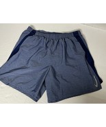 Nike Dri-Fit Shorts Men XL Blue On Blue 6” Training Athletic Shorts Court - $264.66 MXN