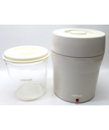 Yogourmet Rolmex Multi Electric Yogurt Maker White 2 Quart Glass Container - £48.79 GBP