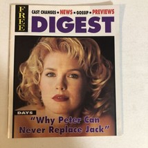 Vintage 1990s Soap Digest Booklet Magazine Days Of Our Lives Kin Shriner - £8.49 GBP